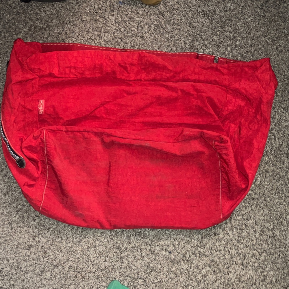 Kipling Vintage Red Travel Bag - Picture 5 of 10